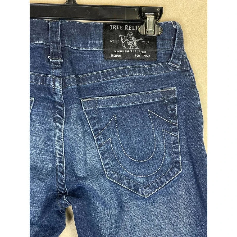 True‎ Religion Rocco Relax Skinny Jeans Mens 31 Mid Rise Blue Denim